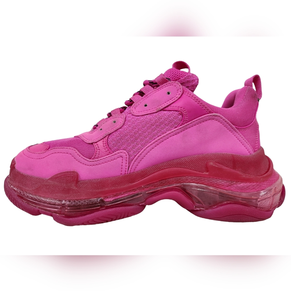 Balenciaga Triple S Pink Sneakers - Picture 6 of 8